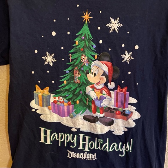 Disney Tops Disney Christmas Tshirt Poshmark
